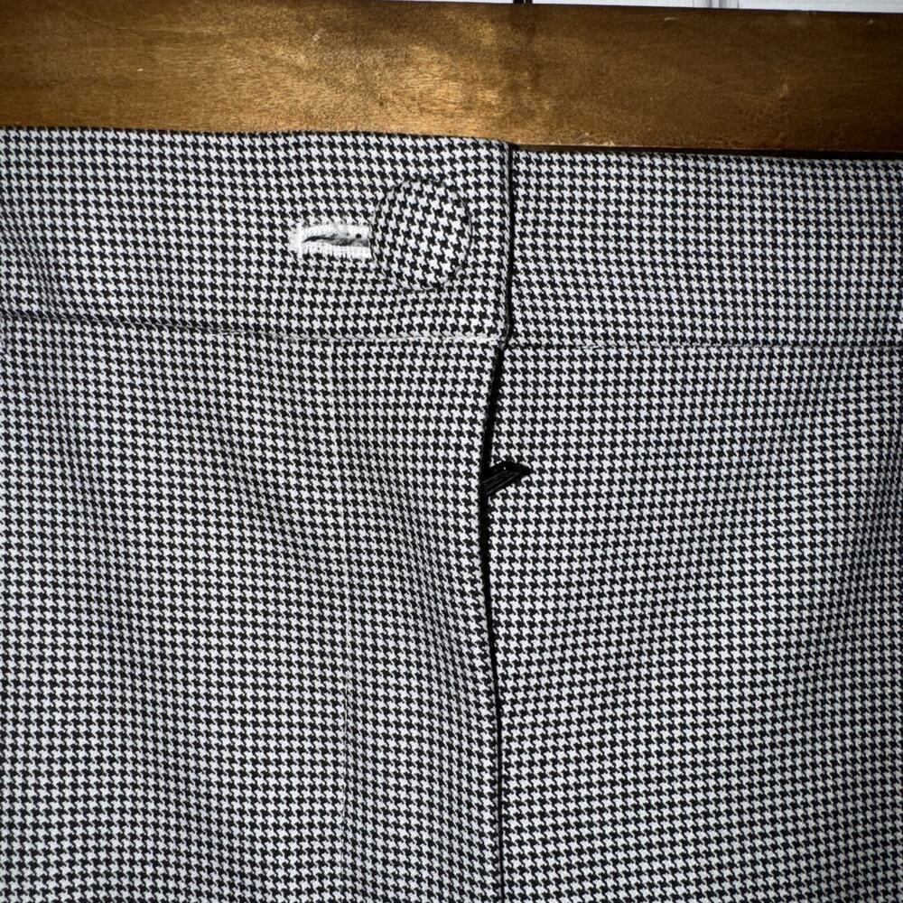 J.Crew High Rise Cameron Houndstooth Ankle Pants Size 8 Style #AB682 - Picture 3 of 7